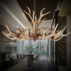 Retro Antler Chandelier with 6, 8 or 10 Lights